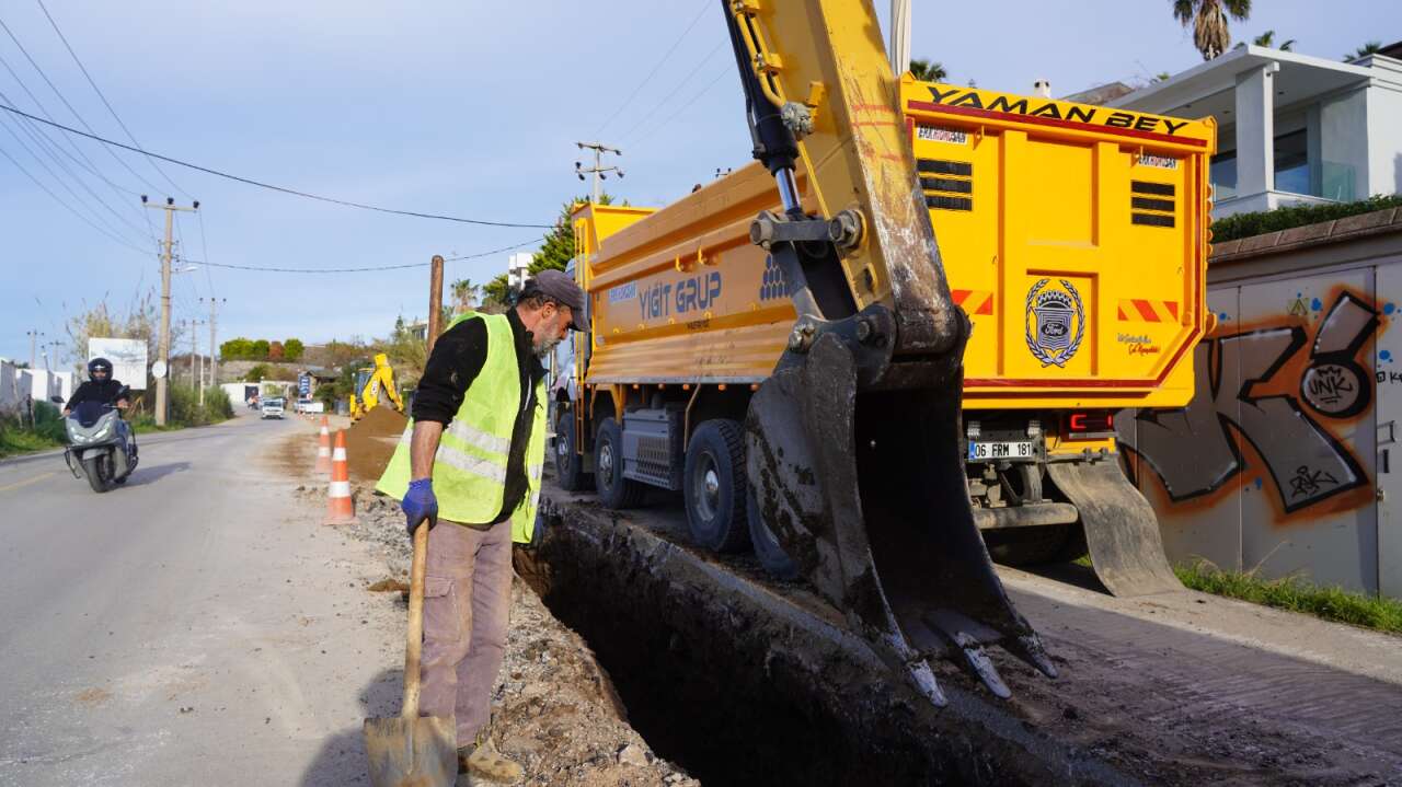 MUSKİ, Bodrum’un Tamamına Su Sağlayacak Kuzey Ring Hattı Çalışmalarına Başladı 4